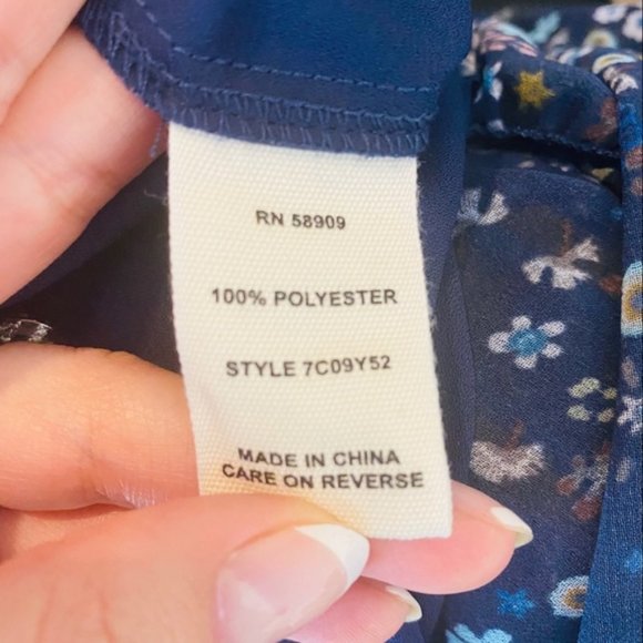 Chelsea & Violet Floral Bell Sleeve Boho Dress XS - Picture 8 of 8